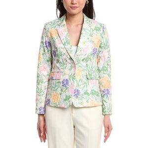 Tahari Asl Womens  Petite Blazer, Beige